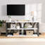 Console blanche de 72,91 pouces avec 3 niveaux de rangement, pour hall d'entrée, salon, vestibule, couloir, structure à 3 tablettes, construction solide