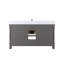 Ensemble de meuble-lavabo simple 60 "avec miroir Villareal-1859752350