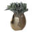 Modern Glam Metal Aluminum Decorative Vase for Home and Office Decor Accent for Living Room Bedroom Shelves and Tables-1423626918