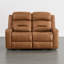 Canapé inclinable électrique en cuir véritable avec repose-tête électrique Olathe-1197369656