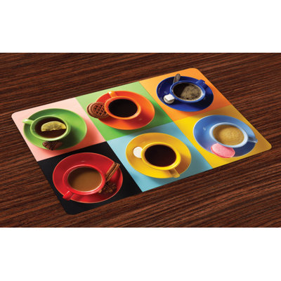 Ashvith Coffee Cocoa Deserts Placemat