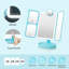 Freestanding Mirror with Shelves-49259645