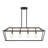 Veasey 4 - Light Steel Dimmable Kitchen Island Square / Rectangle Chandelier-574135773