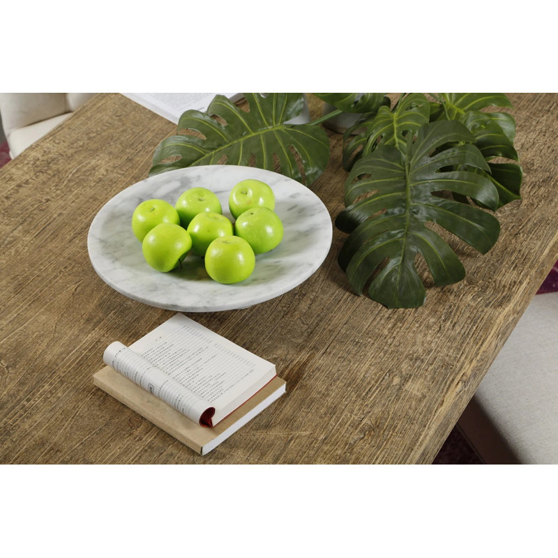 Husebo Handmade Marble Decorative Plate