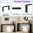 Simple Console Table With Semi-cylindrical Leg Design-387453024