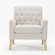 Alexnader 28.5" W Tufted Armchair