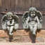 Sitting Medium Cherub Statue-13915342