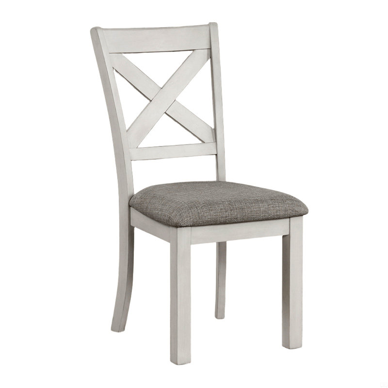 Fauteuil à dossier croisé 2 pièces