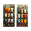 Ensemble de 2 tasses à café rouge et bleu Boho Morning Coffee-1460108806-1460108858