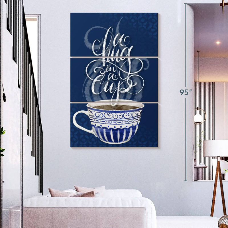 Tergel Tea Time I, 74" H x 48" W