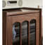 Armoire d'appoint en verre simple