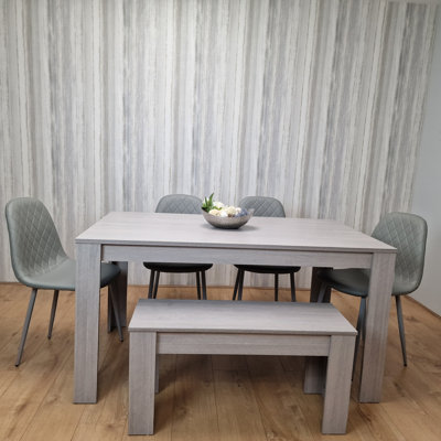 Ludwik 6 - Person Dining Set