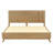 Natural Wood King Bed Frame