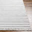 Tapis brun uni en polyester tissé à plat à la main Crumrine-884684520