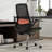 Ergonomic Mesh Office Chair with adjustable armrests for front, back, left, and right，Adjustable Height & Lumbar Support - Breathable Task Chair-1694287003