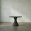 Osiris Round Mahogany Wood Dining Table