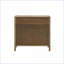 Commodes décoratives | Commode d'appoint 2 portes Palisades Coastal Cadre en bois massif naturel | Pieds en bois massif naturel