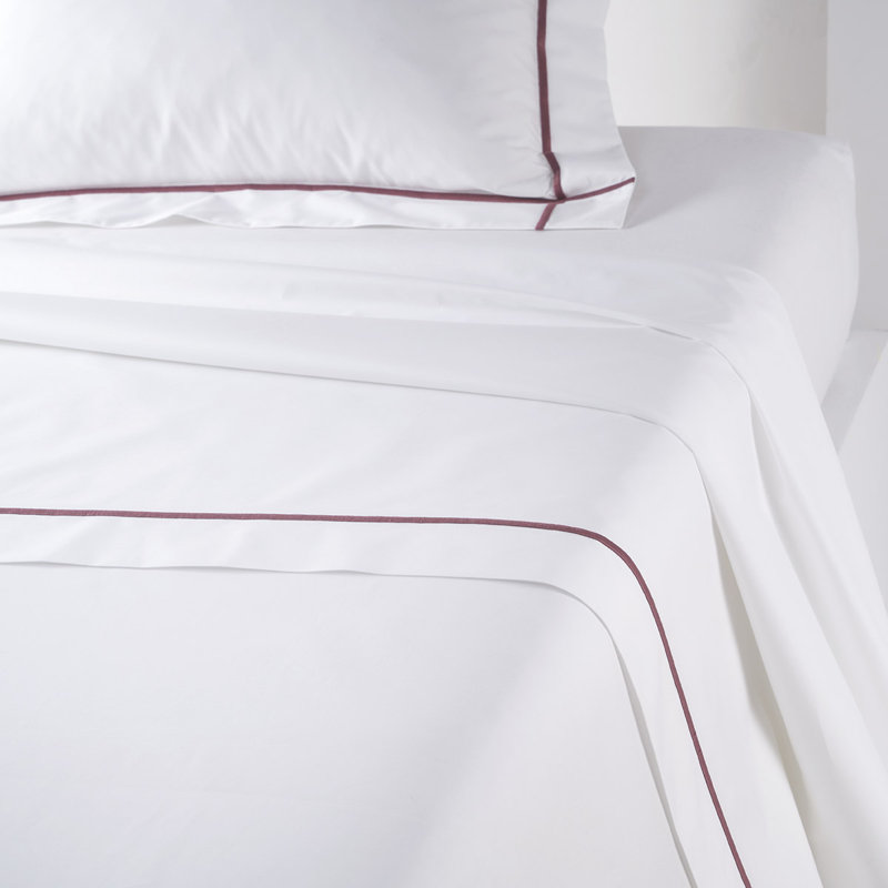 Athena Flat Sheet, King Flat Sheet, Santal