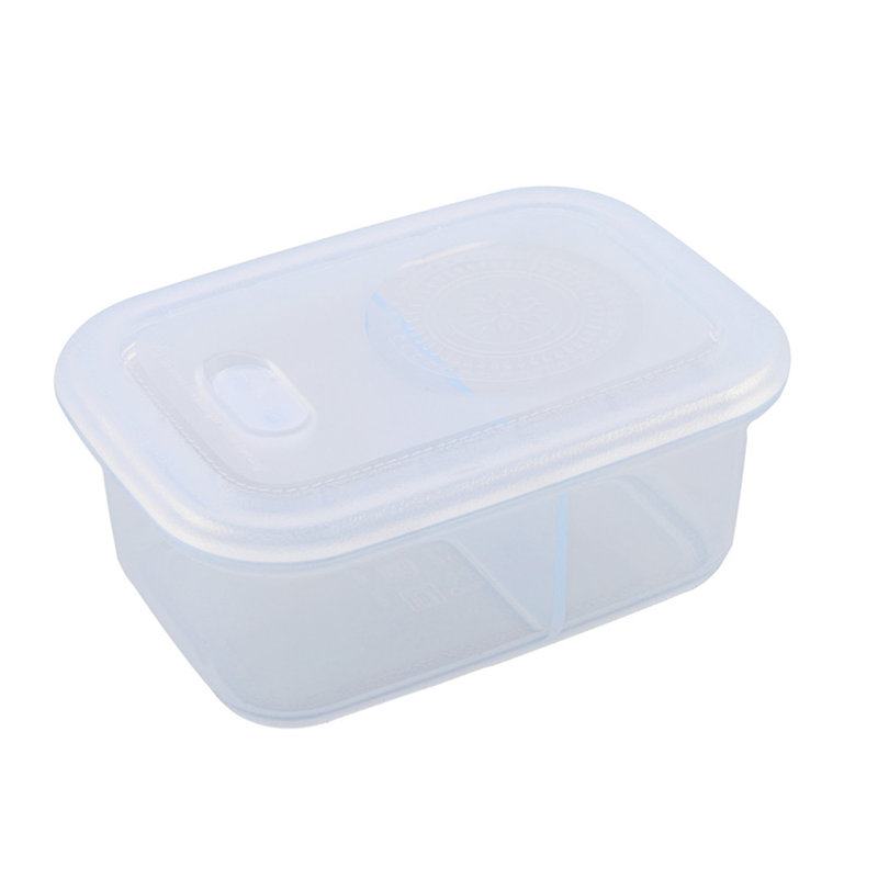 Verre en silicone 23,6 oz Contenant alimentaire, Transparent
