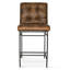 Brisbane Stockton Counter Chair In Antique Whiskey