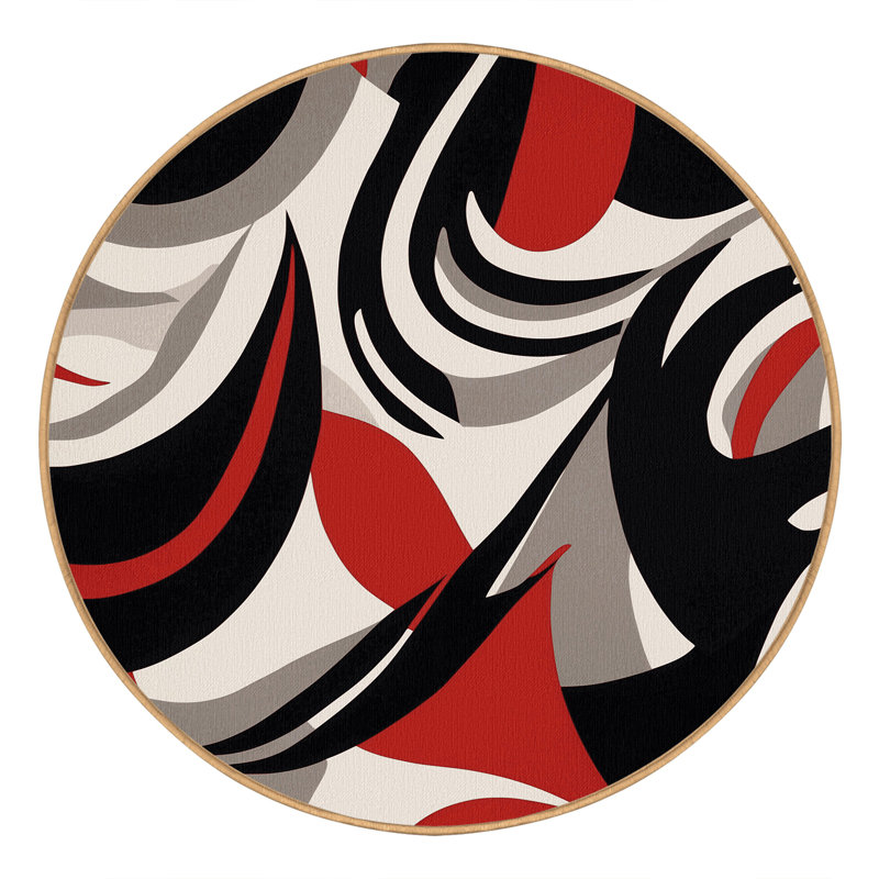 Celestial Fragment Rug, Round 3'