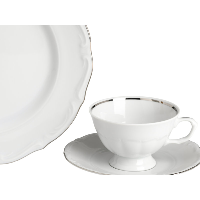 Maria Theresia Porcelain China Dinnerware Set 30 Piece - Service for 6