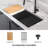 23'' L Undermount Single Bowl Quartz Composite Kitchen Sink