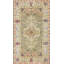 Tapis vert antique en coton vert à motif paon