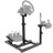 Flying Game Stand & Racing Wheel Stand, No Steering Wheel Pedal Shifter Seat Joystick