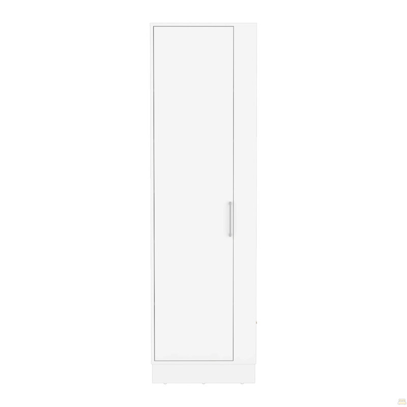 Armoire de rangement Manika, une porte et des tablettes