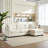 Storage Sofa with Dual USB (Beige)