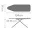 Brabantia Size B Ironing Board With Solid Steam Unit Holder