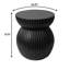 Table d'appoint Mander Fiberstone - Table d'appoint en sablier nervuré pour l'intérieur ou l'extérieur-623670255