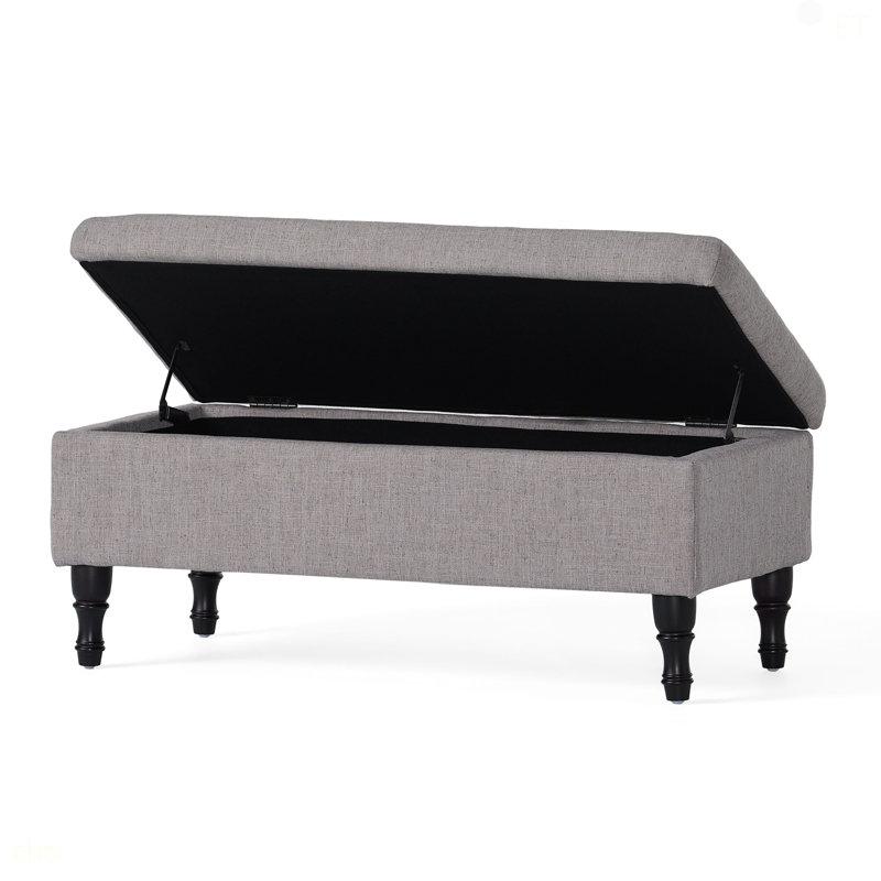 STORAGE OTTOMAN, Gray