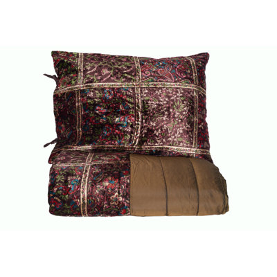 Cheta Traditional Silk Paisley Comforter