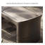Banc de rangement contemporain pour chaussures en cuir massif-880092450