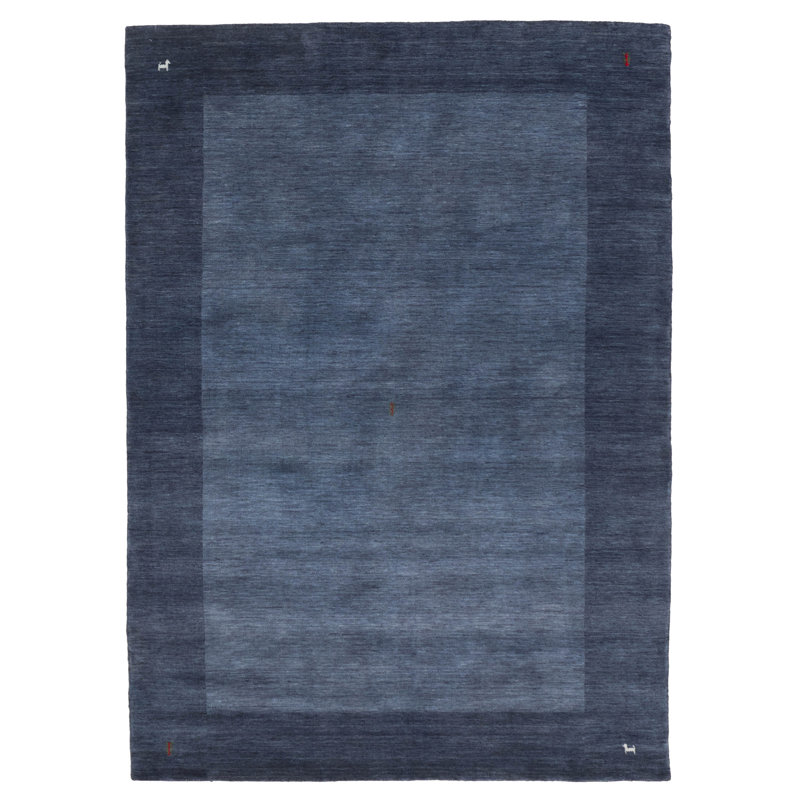 Kashkuli Gabbeh Blue Rug 5'4" x 7'7"