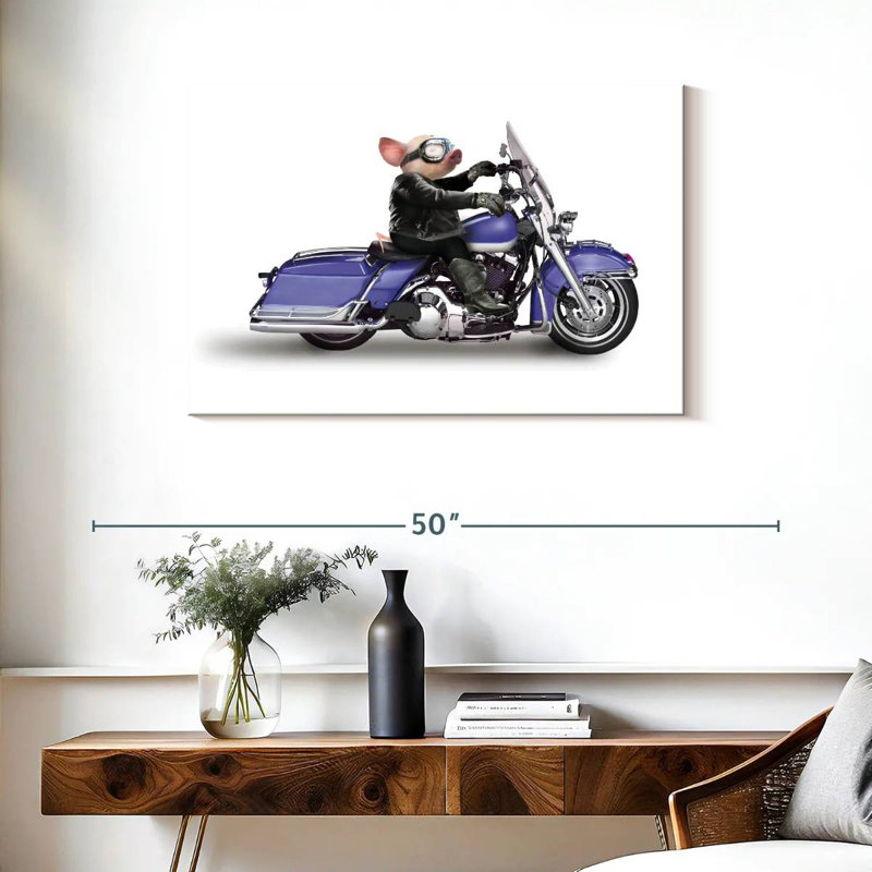 Hog, 24" H x 36" W