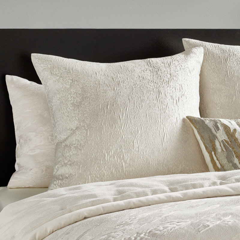 Donna Karan Home Seduction Duvet Ivory, King Duvet Cover