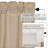 Sawyer Mill Cotton Striped Tailored Window Valance-421285493-421285492