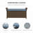 New Classic 27 Gallons Water Resistant Rattan Storage Bench-98247038