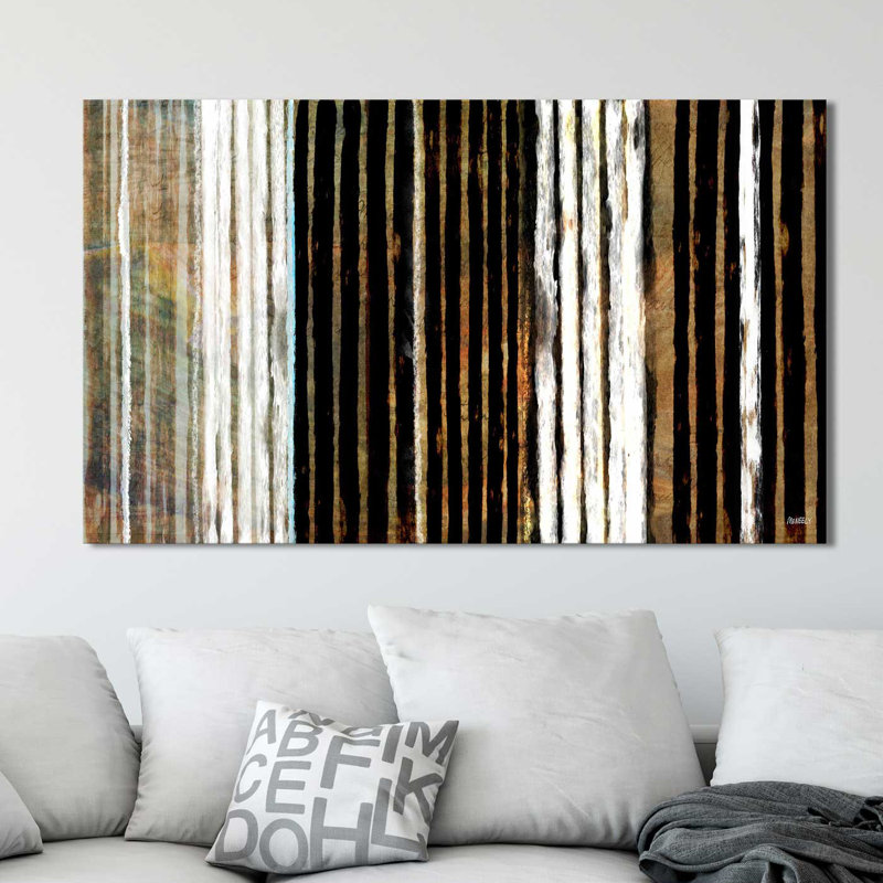 «Vertical Horizon I», impression, H 18 po x l 30 po x P 1 po, Toile tendue