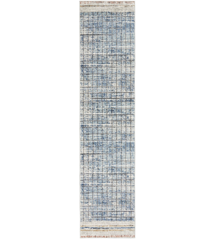 Tapis beige Freeda, Tapis de couloir 2 pi 2 po x 10 pi