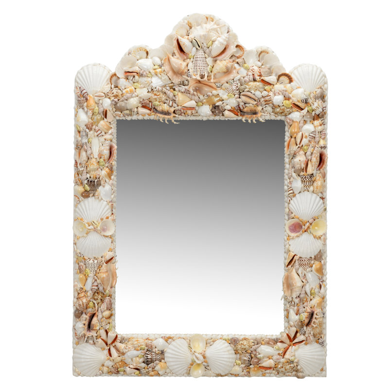 Shell Rectangle Wall Mirror