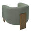 Fauteuil demi-tonneau rembourré Kellan-134492461-134492462