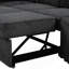 Canapé-lit modulaire en forme de L 126 po avec canapé-lit escamotable avec dispositifs de chargement et porte-gobelets pour le salon-1044626014