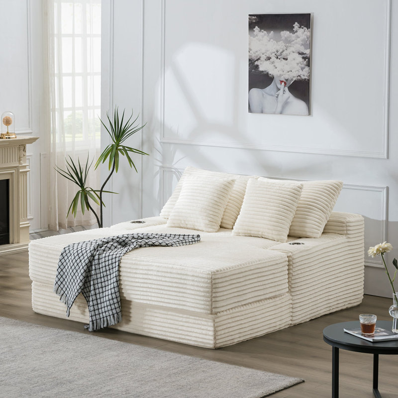 Burdell 8080 Sofa, 32.7" H x 78.7" W x 39.4" D