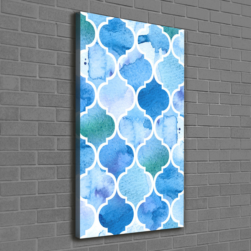 Moroccan Background - Wrapped Canvas Print