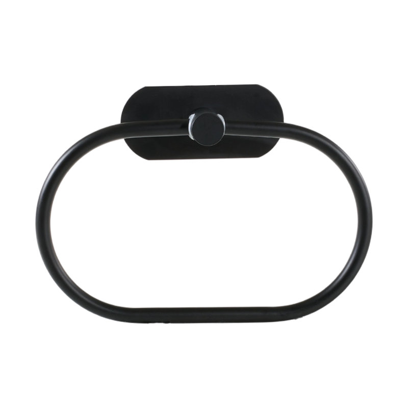 20 cm L Stainless Steel Towel Bar, Black
