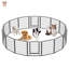 Enclos d'exercice 16 plis pour chien
